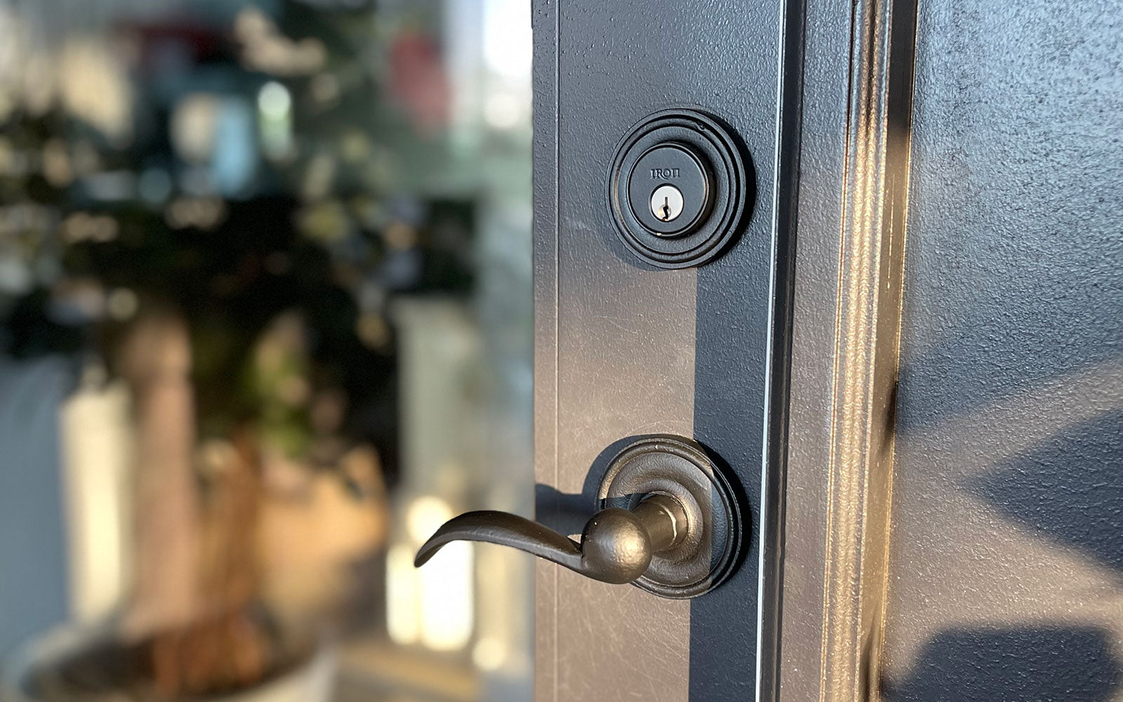 black patio door with glass pane ageless iron entry set black door hardware