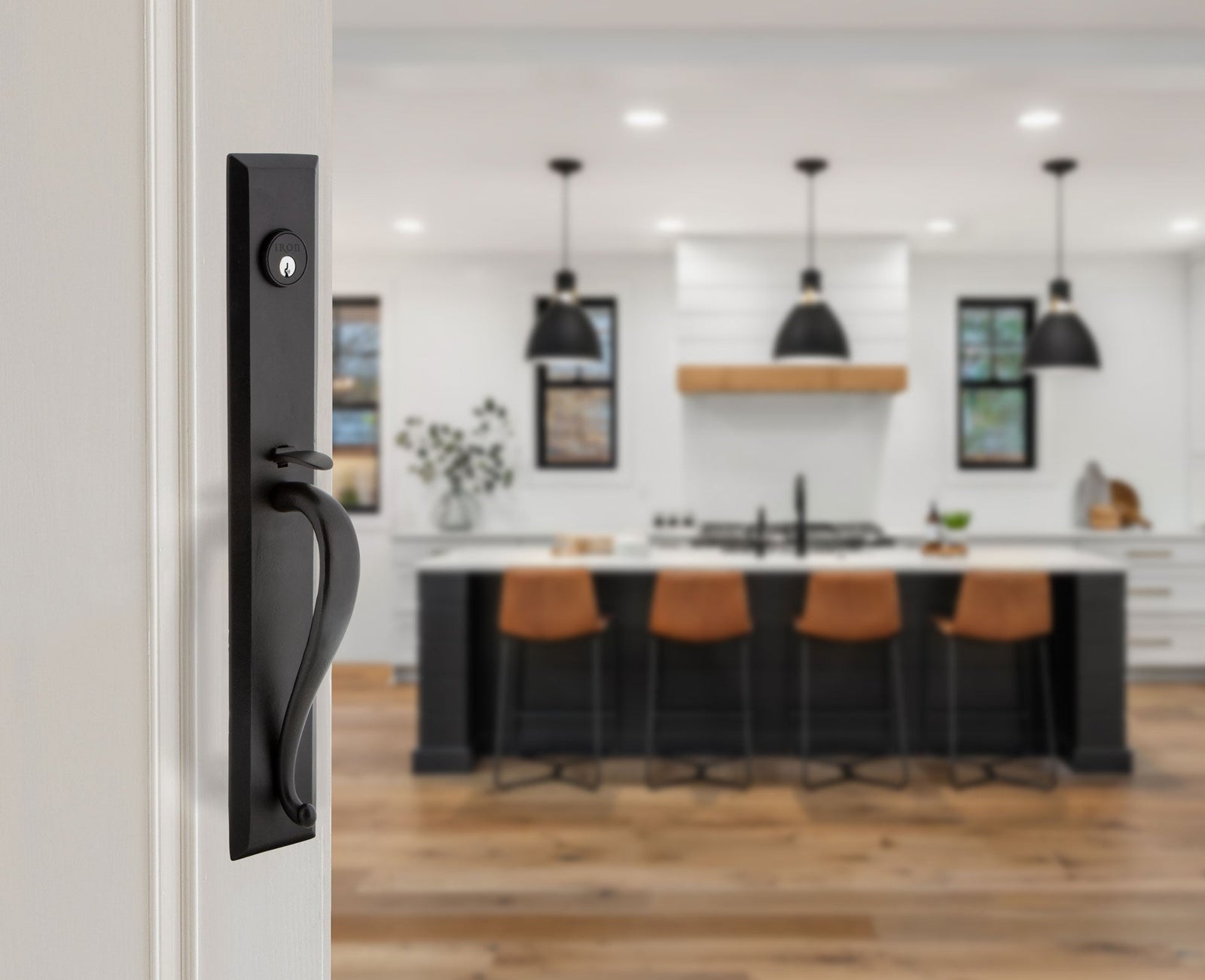 Black Door Hardware from Ageless Iron