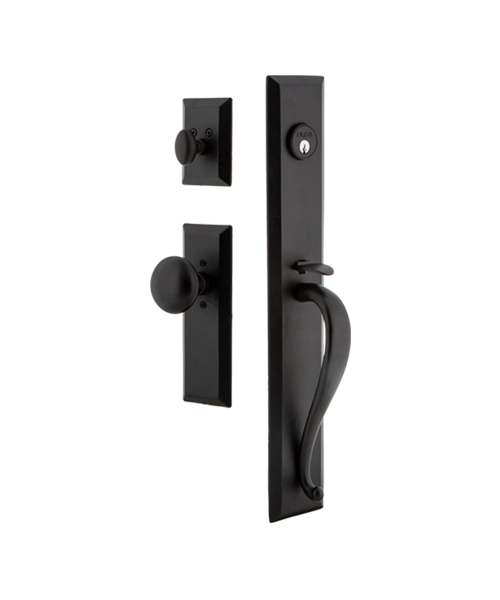 Black Entry Door Handle Sets