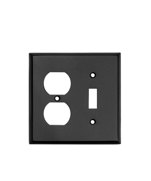 Ageless Iron electrical switch plates, outlet covers and wall plates
