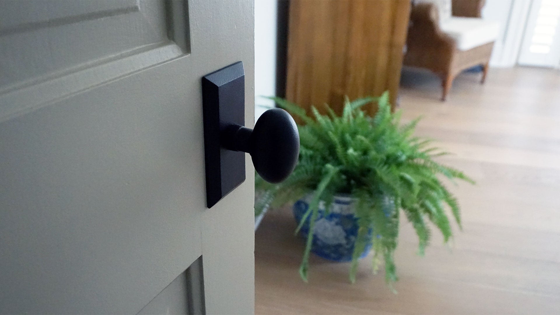 Image result for Enhancing Luxury Renovations with Black Door Hardware - Ageless Iron ...