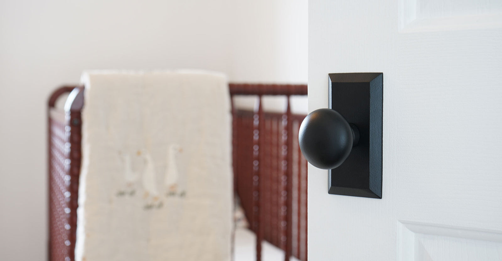 Black Iron Door Hardware Elevates A Historic Tennessee Home