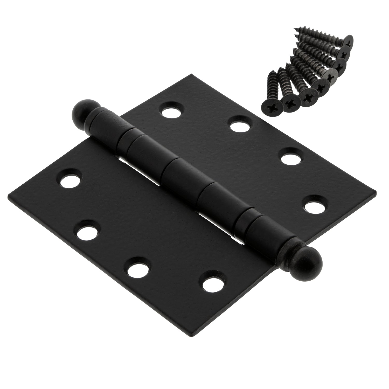 Black Steel Door Hinges