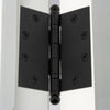 4.5" Heavy Duty Ball Tip Hinge with Square Corners
