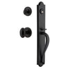Dome One-Piece Handleset with A-Grip and Loch Rosette and Aeg Knob