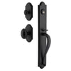 Dome One-Piece Handleset with A-Grip and Vault Short Plate and Aeg Knob