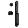 Dome One-Piece Handleset with D-Grip and Loch Rosette and Aeg Knob