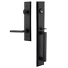 Keep One-Piece Handleset with D-Grip and Keep Tall Plate and Dirk Lever