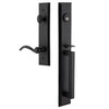 Keep One-Piece Handleset with D-Grip and Keep Tall Plate and Tine Lever