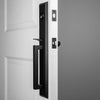 Keep One-Piece Handleset with D-Grip and Keep Tall Plate and Palisade Lever