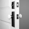Keep Long Plate Entry Set with White Snow Porcelainin Knob