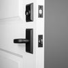 Vale Short Plate Entry Set with Crescent Lever