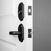 Vault Short Plate Entry Set with Crescent Lever