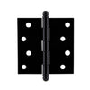 4" Residential Ball Tip Hinge  with Square Corners