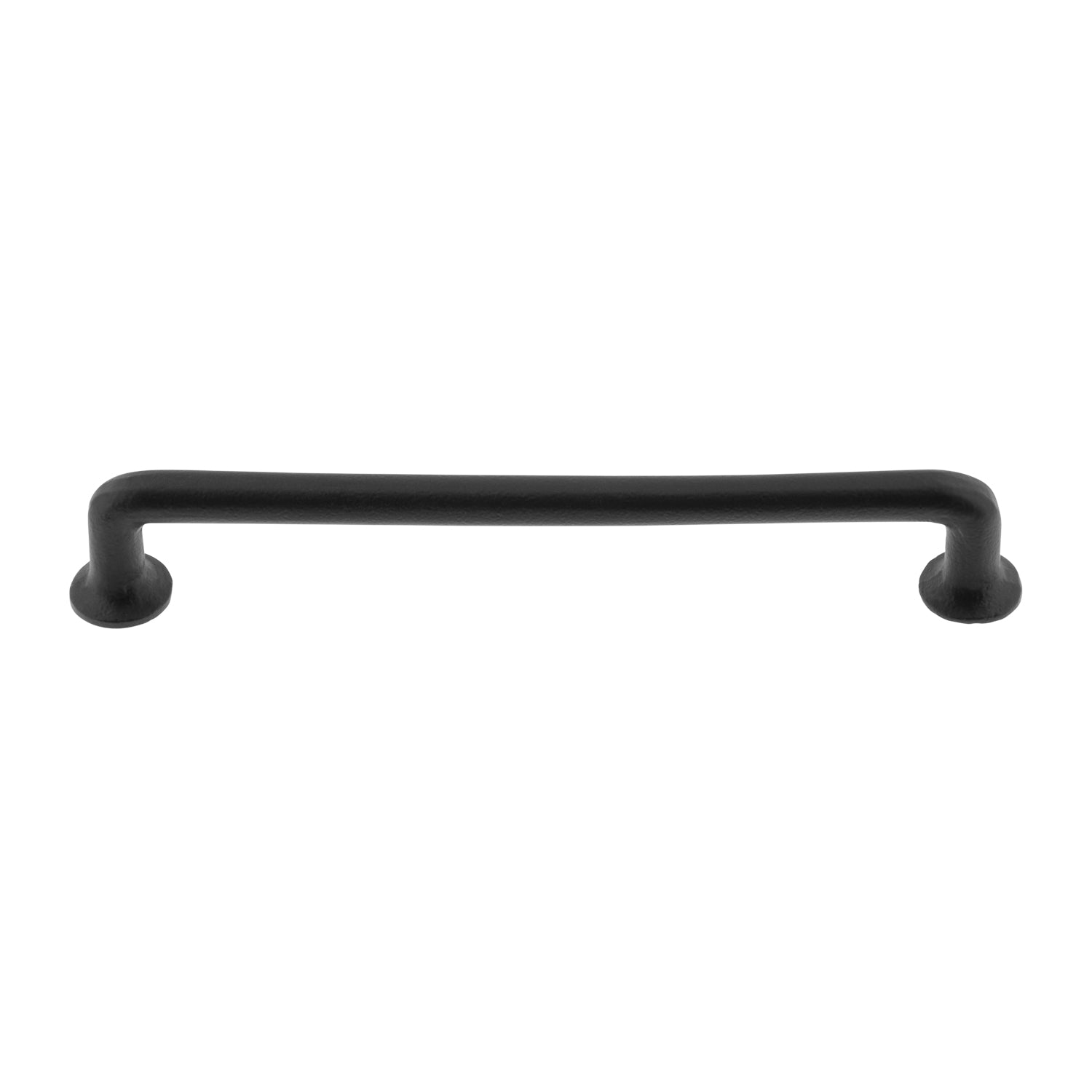 Ageless Iron Hardware Black Vale Short Plate with Tine Lever