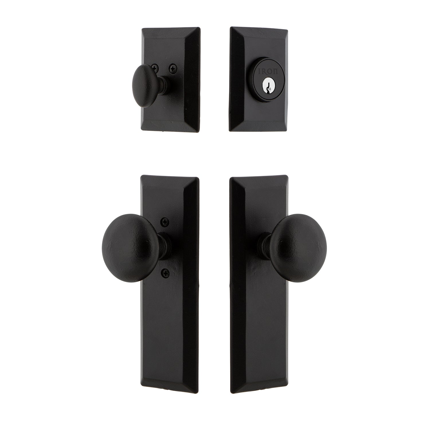 Keep Long Plate Entry Set with Keep Knob