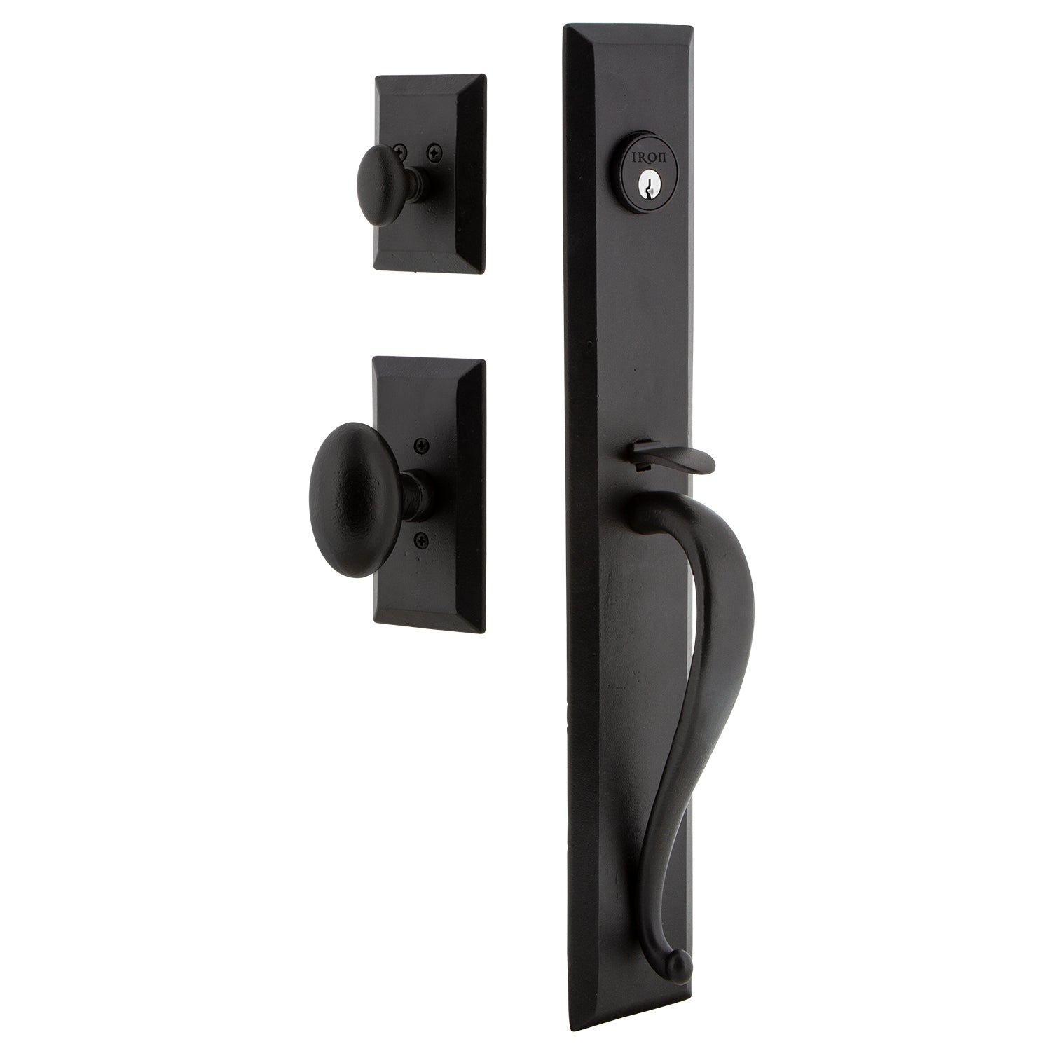 Keep One-Piece Handleset with A-Grip and Vale Plate with Aeg Knob